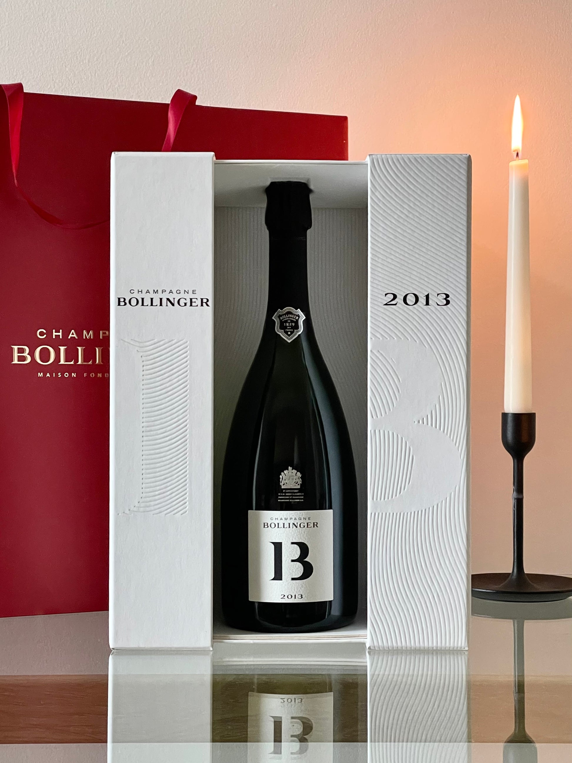 CHAMPAGNE BOLLINGER B13 – BLANC DE NOIRS BRUT 2013 75 cL GIFT BOX, GIFT BAG
