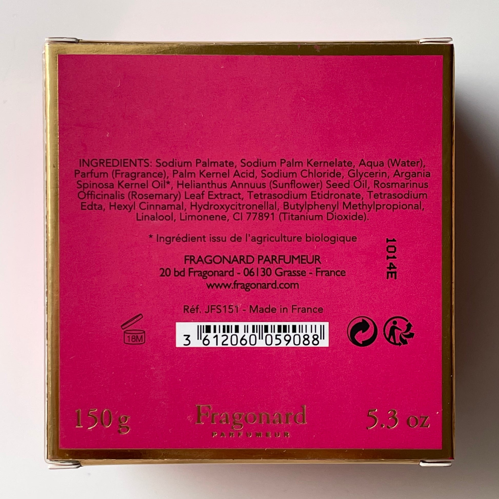 LE JARDIN DE FRAGONARD 150 g – lípa a citron