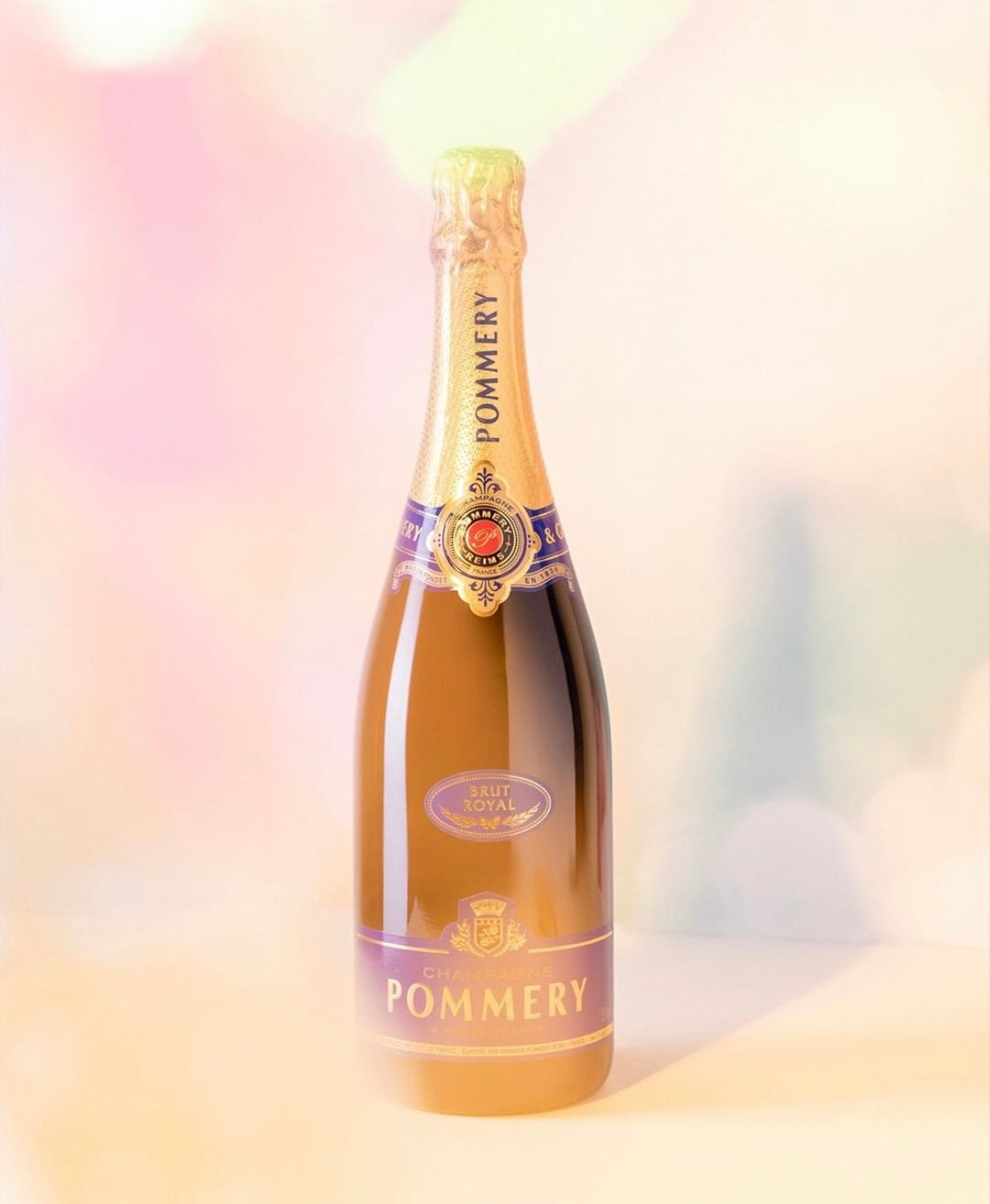 CHAMPAGNE POMMERY BRUT ROYAL LIMITED EDITION 75 cL GIFT BOX