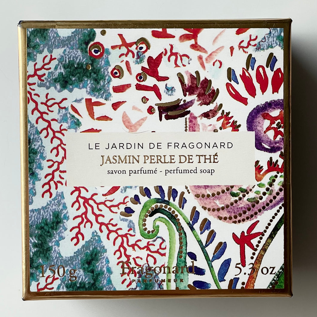 LE JARDIN DE FRAGONARD ~ jasmin perle de thé savon parfumé 150 g ~ jasmín a zelený čaj