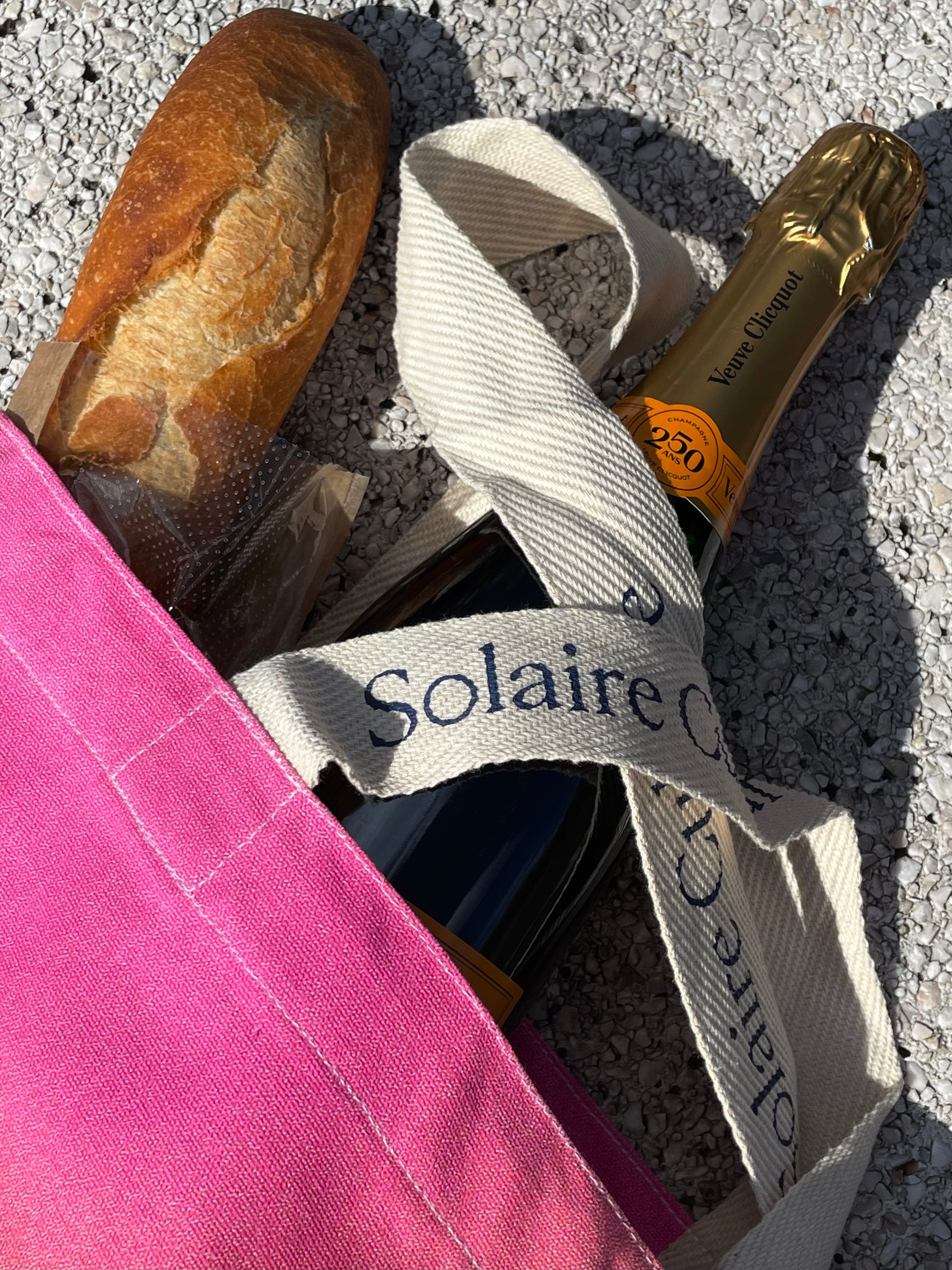 VEUVE CLICQUOT 250 SOLAIRE CULTURE ANNIVERSARY TOTE BAG