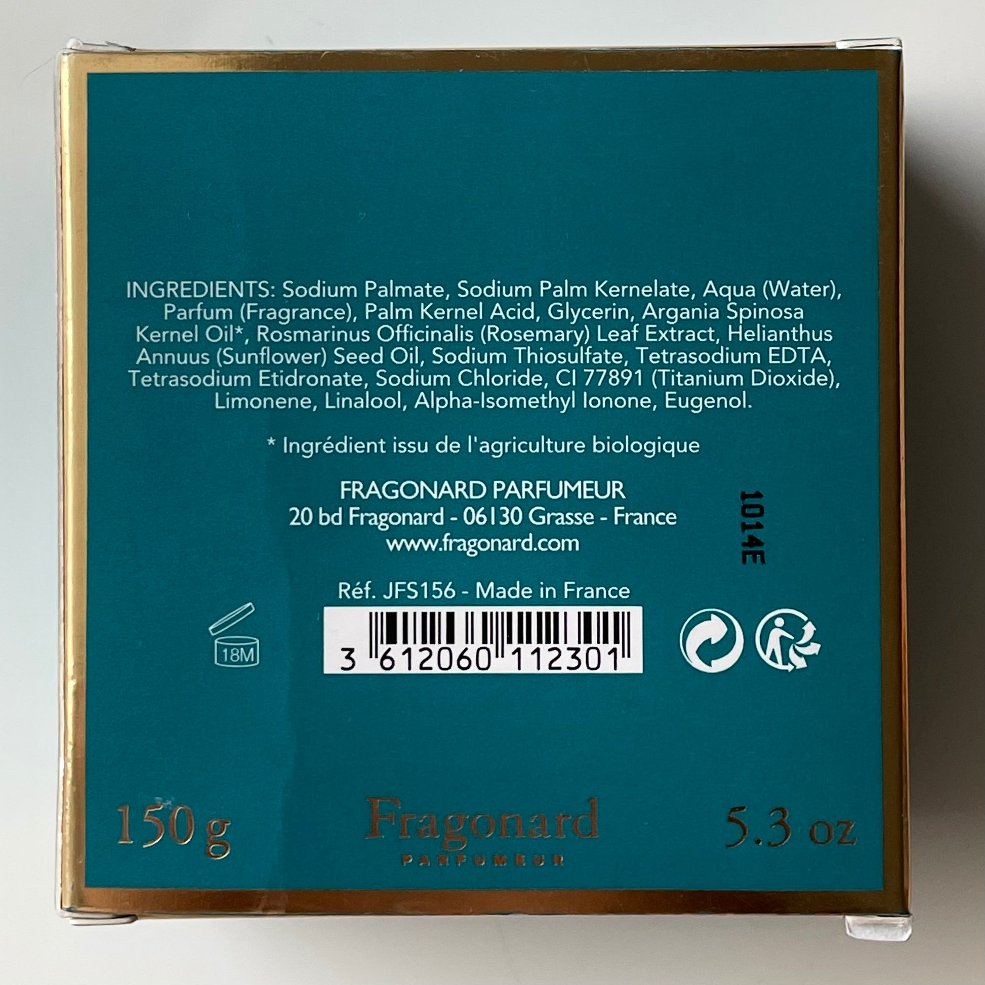 LE JARDIN DE FRAGONARD 150 g – santalové dřevo a kardamom