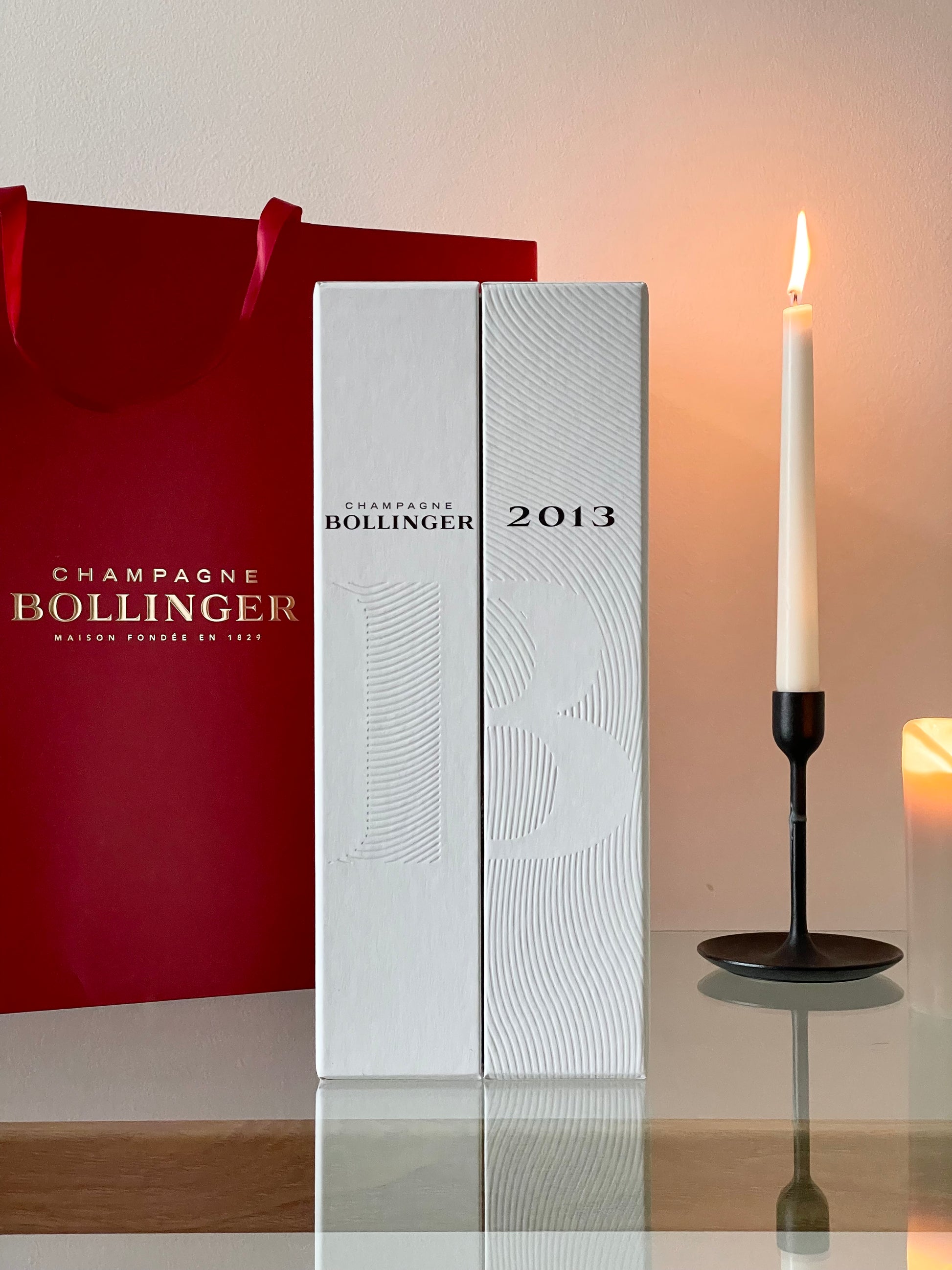 CHAMPAGNE BOLLINGER B13 – BLANC DE NOIRS BRUT 2013 75 cL GIFT BOX, GIFT BAG