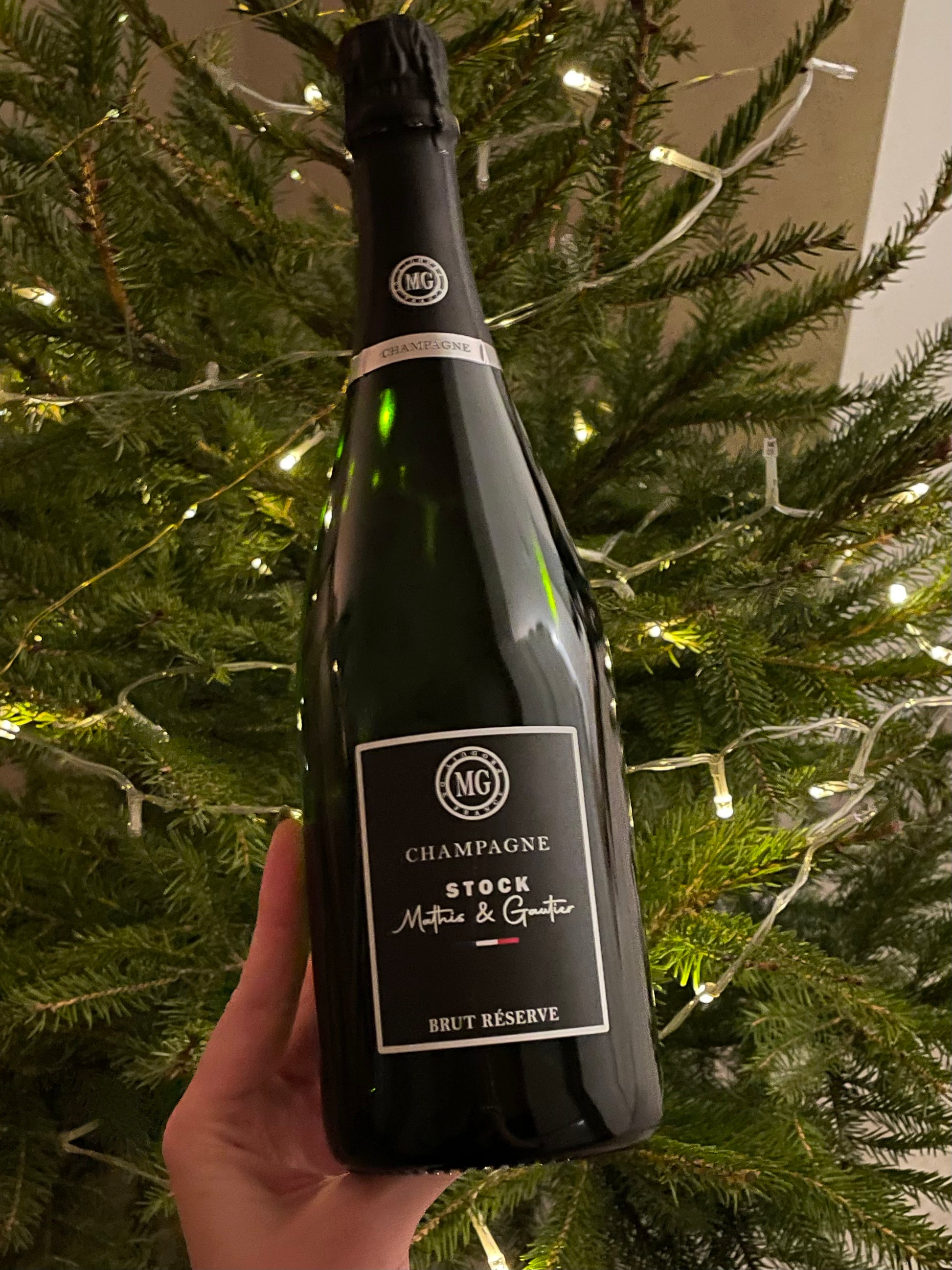CHAMPAGNE STOCK MATHIS & GAUTIER BRUT RÉSERVE 75 cL 12 %