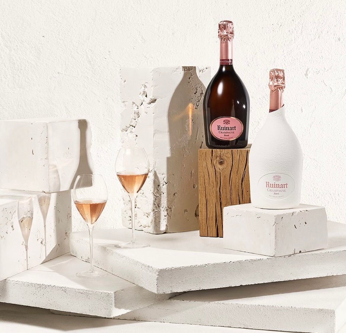 RUINART CHAMPAGNE ROSÉ BRUT SECOND SKIN 75 cL GIFT BAG