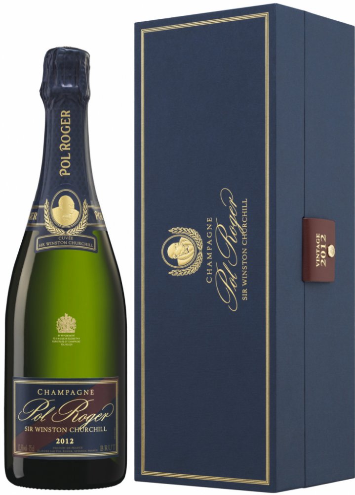 CHAMPAGNE POL ROGER SIR WINSTON CHURCHILL VINTAGE 2012 75 cL GIFT BOX