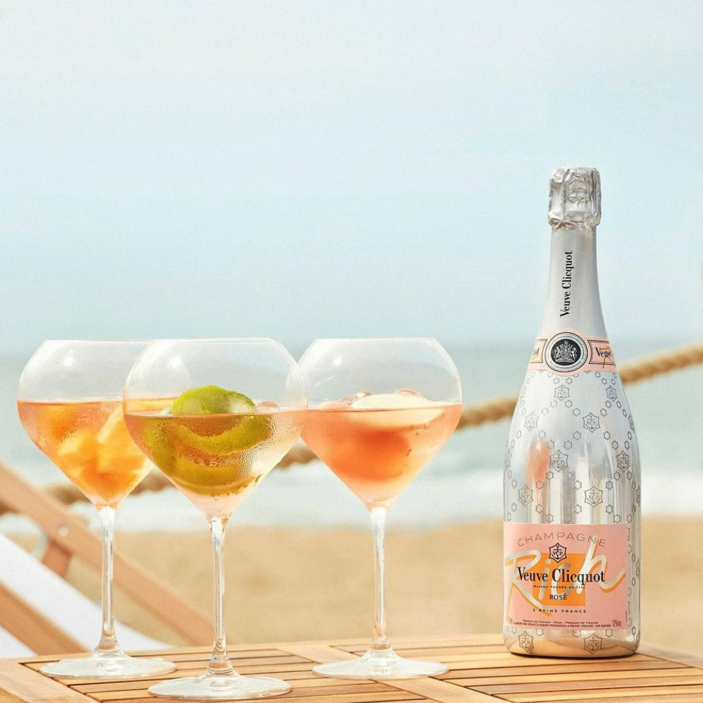 VEUVE CLICQUOT RICH CHAMPAGNE GLASS