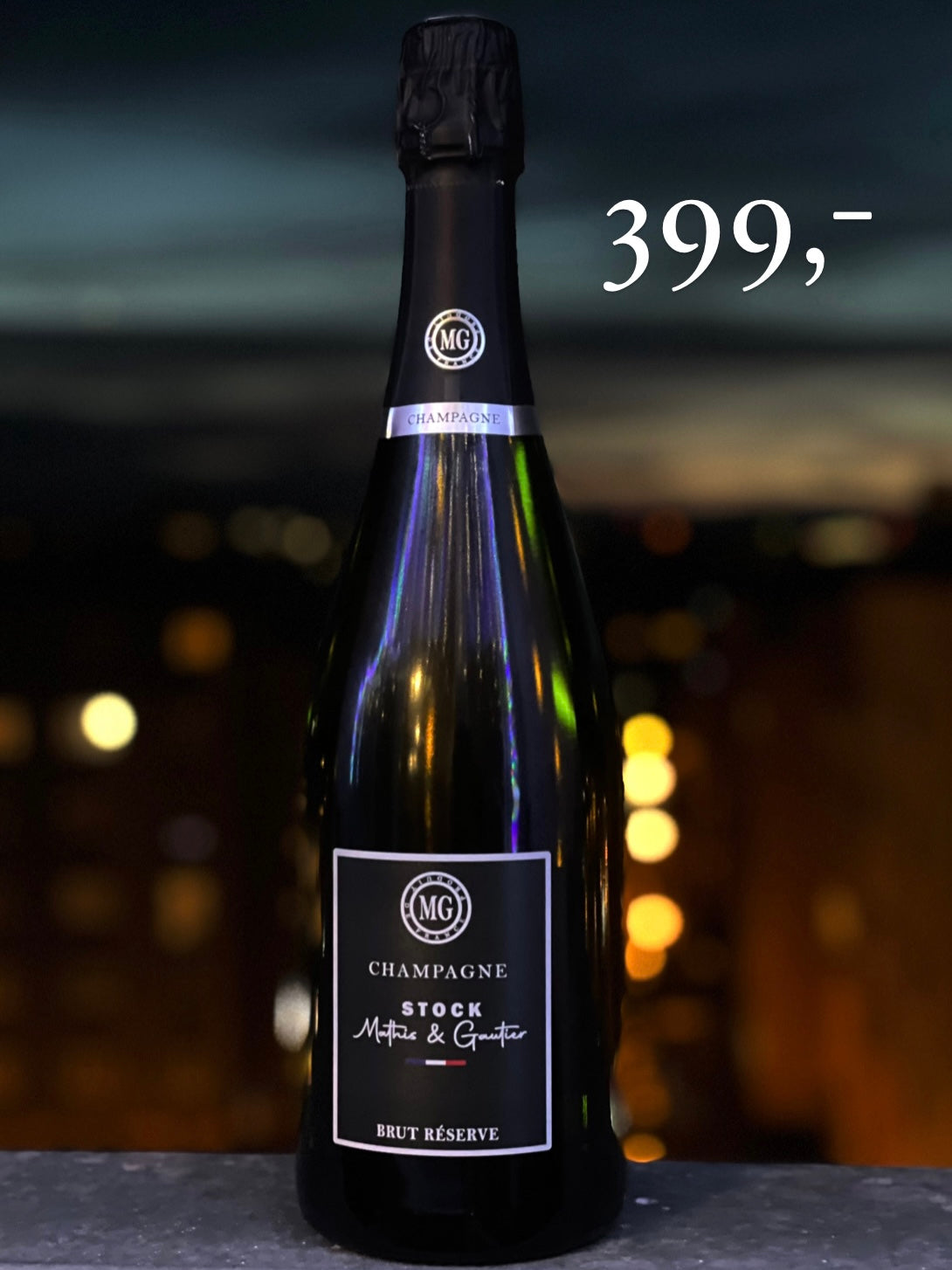CHAMPAGNE STOCK MATHIS & GAUTIER BRUT RÉSERVE 75 cL 12 %
