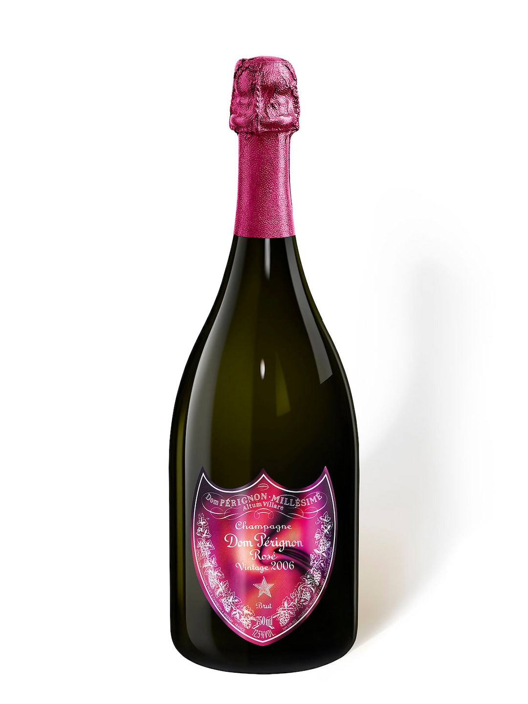 DOM PÉRIGNON MILLÉSIMÉ LADY GAGA LIMITED EDITION BRUT ROSÉ VINTAGE 2006 75 cL GIFT BOX, GIFT BAG