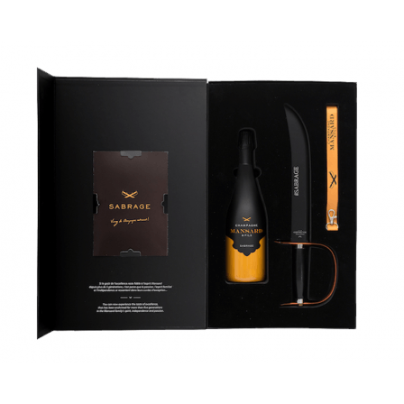 CHAMPAGNE MANSARD & FILS COFFRET SABRAGE 75 cL